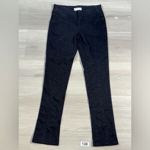 We The Free Black Straight Leg Jeans Size XS